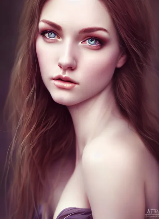 Image similar to a gorgeous scottish female photo, professionally retouched, soft lighting, realistic, smooth face, full body shot, torso, dress, perfect eyes, sharp focus on eyes, 8 k, high definition, insanely detailed, intricate, elegant, art by artgerm and jason chan