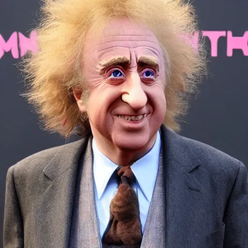 Image similar to gene wilder as a zootopia character