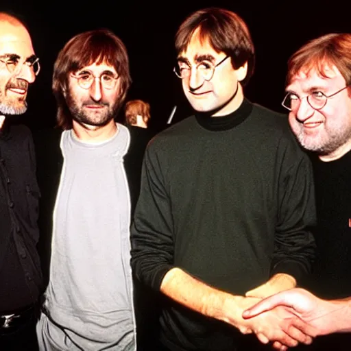 KREA - steve jobs, harry potter, john lennon, and gabe newell