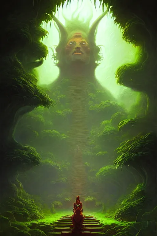 Image similar to The Ayahuasca Spirit, by Andreas Rocha