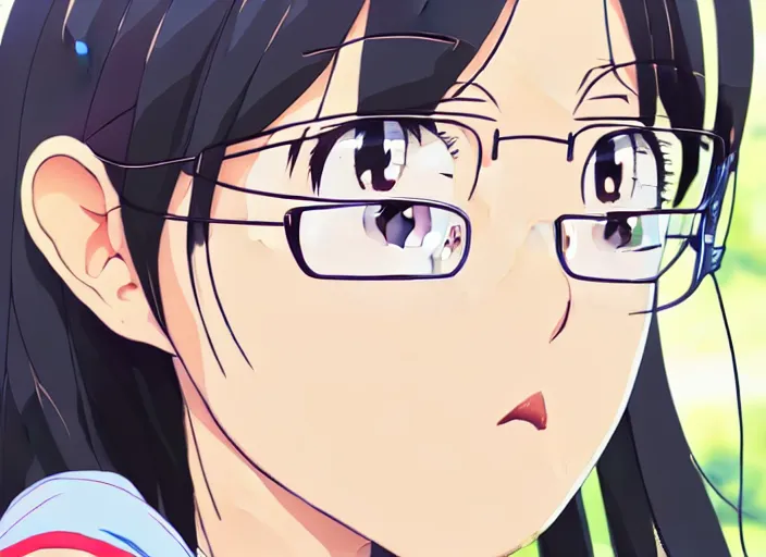 Image similar to an illustration of hayase nagatoro, finely detailed features, closeup at the faces, perfect art, at a festival, gapmoe tsundere, trending on pixiv fanbox, illustrated by nanashi, yuichi kato, take, studio ghibli, shinichi fukuda