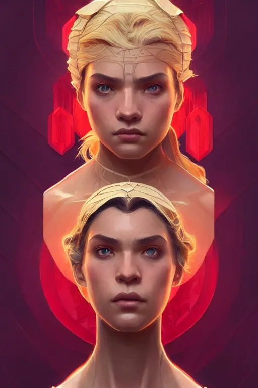 Prompt: symmetry!! intense fanart of 3 / 4 front pose of eloise webb as tapati, protagonist, intricate, elegant, highly detailed, my rendition, digital painting, artstation, concept art, perfect, smooth, sharp focus, illustration, art by artgerm, kilian eng, greg rutkowski and alphonse mucha