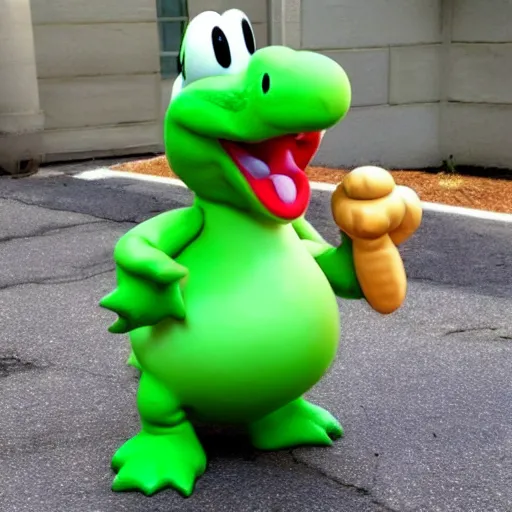 Image similar to fat yoshi