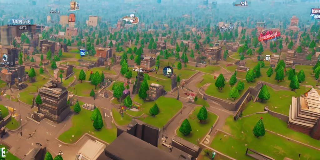 Image similar to New York map location in Fortnite