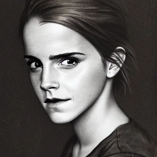 Image similar to emma watson, by jean - baptiste monge