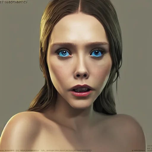 Image similar to anthropomorphic lightbulb has an elizabeth olsen face, trending on zbrush, unreal engine 5, cgsociety contest winner, intricate, detailed, 4 k quality, concept art