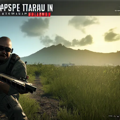 Image similar to Escape from Tarkov in Hawaii, in-game screenshot