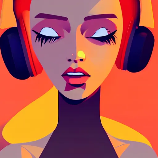 Image similar to a 2 d character design, vector art, female singer, digital art, portrait, 4 k, 8 k, sharp focus, smooth, illustration, concept art