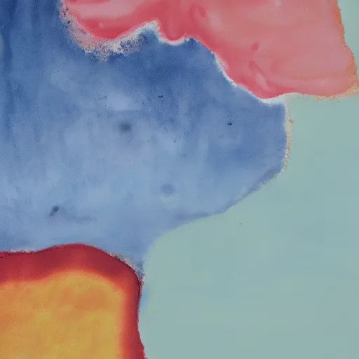 Prompt: a lost work of genius, a beautiful composition of incredible art, centred, expressing the form of the formless, wondrous, benign and numinous, looking at it rewards the soul, being-in-itself, in 8k HD, by Helen Frankenthaler and by Walt Disney