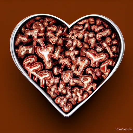 Image similar to anatomical hearts [ within bowl ]!!! resting on table, trending on artstation, cgsociety, [ overhead view ]!!, 4 k quality, intricately defined, professional photography, complexly detailed, polycount