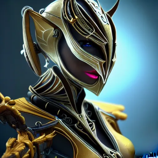 Image similar to highly detailed exquisite fanart, of a beautiful female warframe, but as an anthropomorphic robot dragon, close-up shot, epic cinematic shot, professional digital art, high end digital art, singular, realistic, captura, DeviantArt, artstation, Furaffinity, 8k HD render