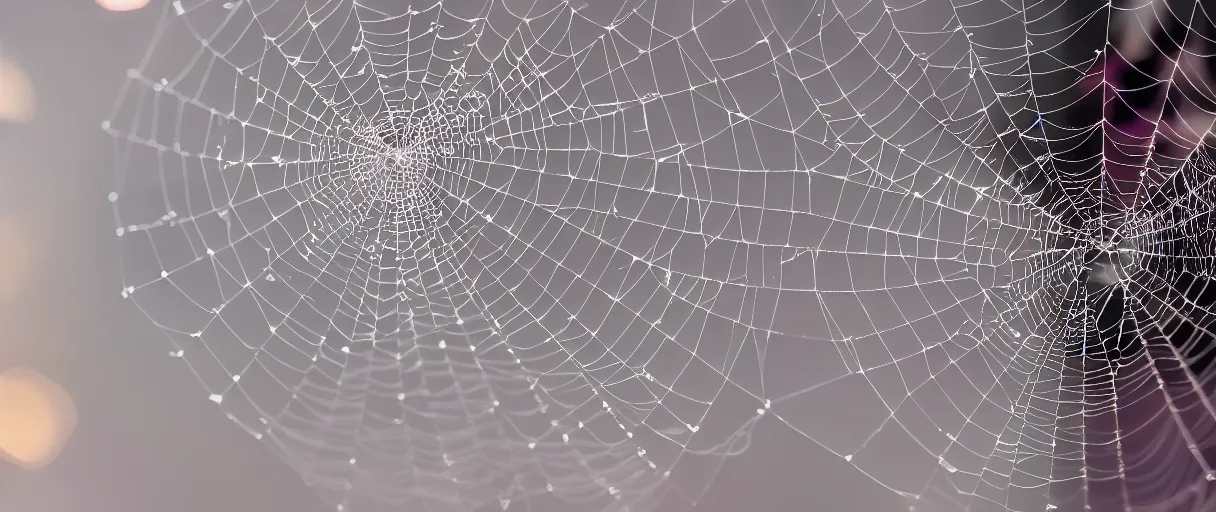 Prompt: a high quality color closeup depth of field hd 4 k film 3 5 mm photograph of a piece of scientific lab equipment with light cobwebs