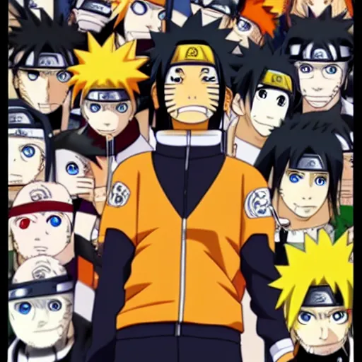 Prompt: naruto in classroom of the elite