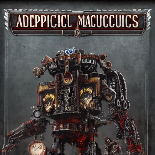 Image similar to Adeptus Mechanicus