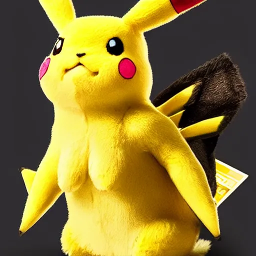 Image similar to a cashmere Pikachu