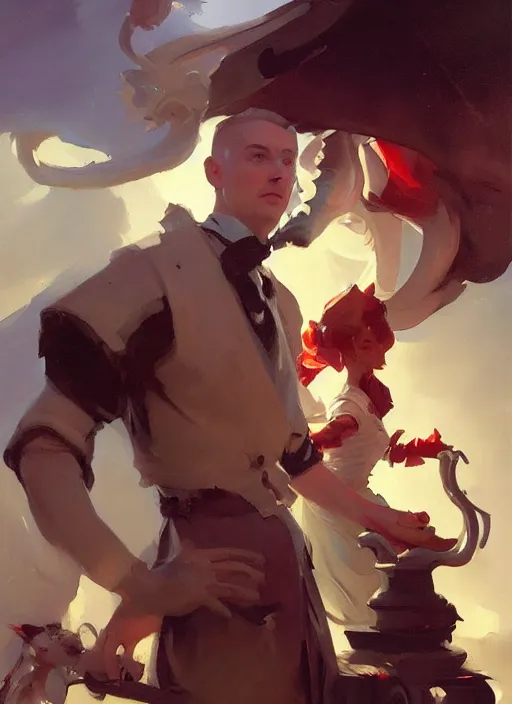 Prompt: portrait of jame boond, painting by sargent and leyendecker, fantasy, asymmetrical, intricate, elegant, matte painting, illustration, hearthstone, by rhads, by greg rutkowski, by greg tocchini, by james gilleard, by joe fenton