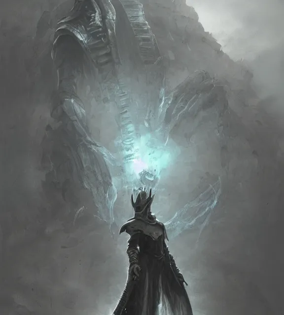 Image similar to abyss watcher concept, beksinski, age of sigma art, frank franzetta, ruan jia, dark soul armor concept, trending on artstation, wayne barlowe, adrian smith fantasy art, elden ring art, the hobbit art, lord of the ring art, infinity blade armor