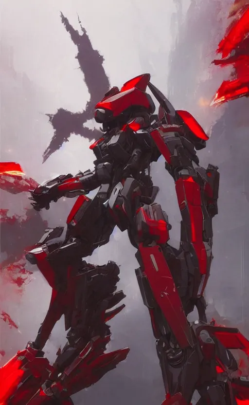 Image similar to astray red frame, cyber mech, machenic, arcane, by fortiche, by greg rutkowski, esuthio, craig mullins, wlop