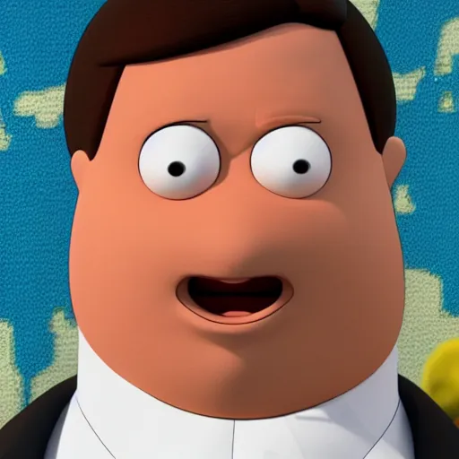 Prompt: closeup dslr photo of quagmire from family guy, realistic,