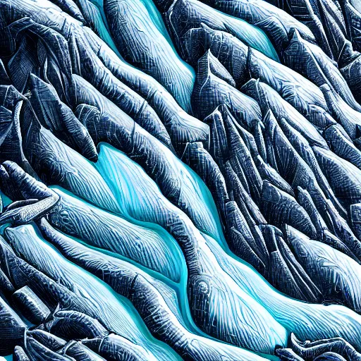 Image similar to icy landscape, hyper detailed