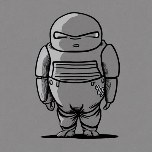 Image similar to gray alien in the style of akira toriyama