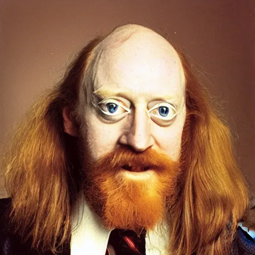 Prompt: portrait of vivian stanshall