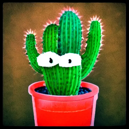 Image similar to “ the president of the united states as a cactus ”