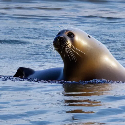 Prompt: a seal visiting russia