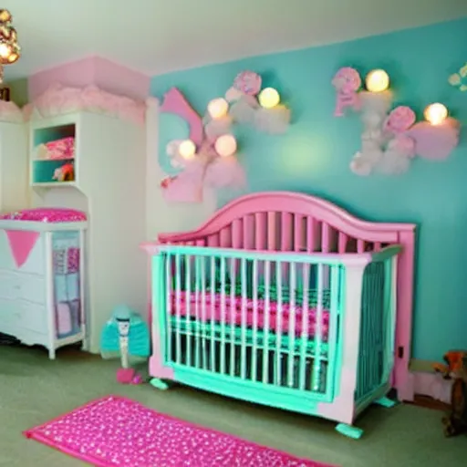 Image similar to kawaii baby room every baby could dream of