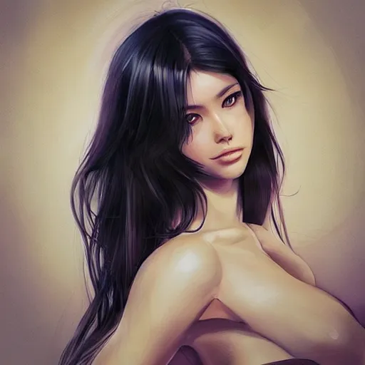 Image similar to “by artgerm”