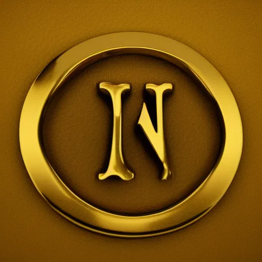 Prompt: detailed golden lapel pin of the letters J A S O and N, 3d rendered, highly detailed, octane renderer