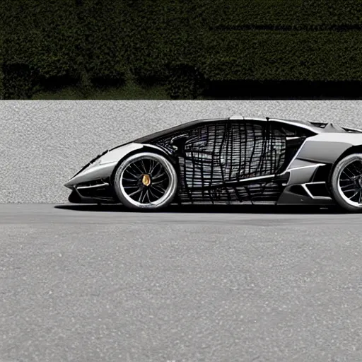 Image similar to Wireframe Lamborghini