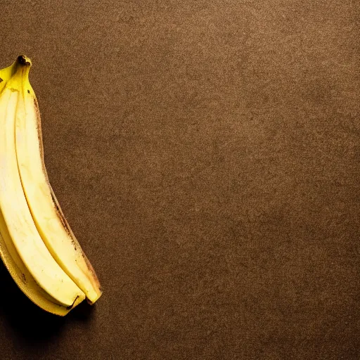 Image similar to commercial shot of the dusty old banana peel you found behind your couch, dramatic beautiful lighting, 8k photgraphy, 50mm f1.8, macro