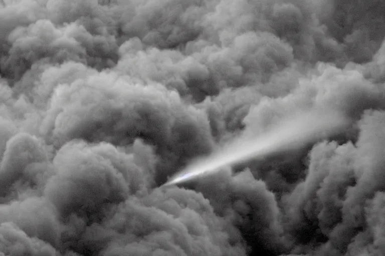 Image similar to world war 1 trench battle, puffs of smoke, aerial view, long visible trenches, high res, 120 black and white film