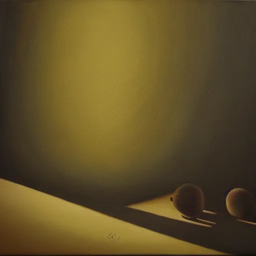Prompt: the subtle shades of consciousness as a painting of a realistic scene, strong shadows, elegant, perfect shading