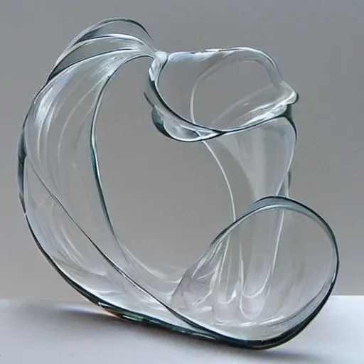 Prompt: beautiful glass sculpture - n 9