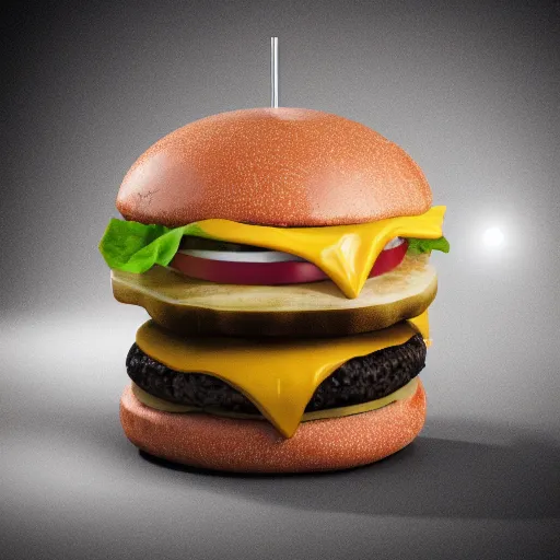 Image similar to cheeseburger is the center of universe, astronomical, vray, award winning