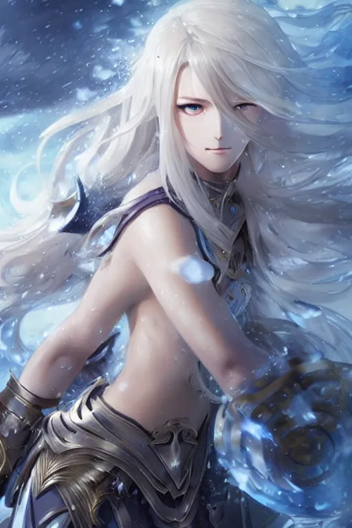 Prompt: beautiful attrative face valkyrie with rain and thunder flash around her, light flowing hair, anime key visual, absurdly beautiful, highly detailed, sharp focus, concept art, granblue fantasy, anime by serafleur / d pin / rongzhen luo / mingdosa / ruan jia / gemi ningen