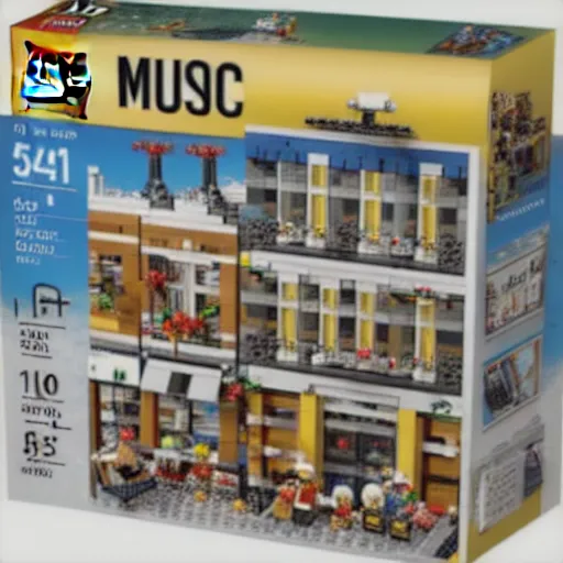 Image similar to music festival lego set