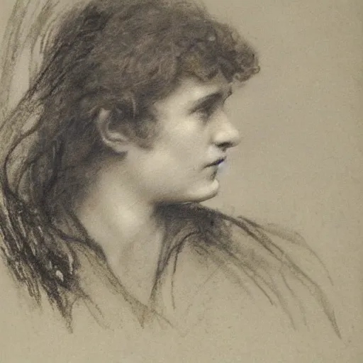 Image similar to ww 1 action heroine, by alfred stevens in charcoal