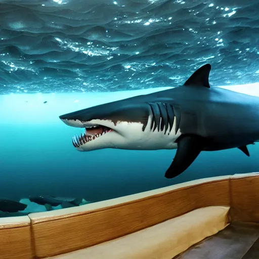 Image similar to Giant Megalodon shark , Gigalodon