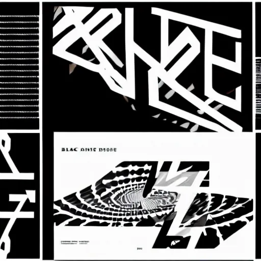 Image similar to black on white graphic design in style of david rudnick, eric hu, acid, y 2 k