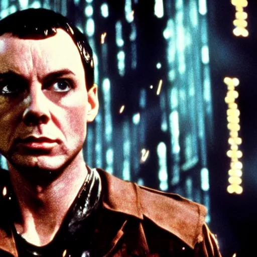 Prompt: Sheldon in Blade Runner