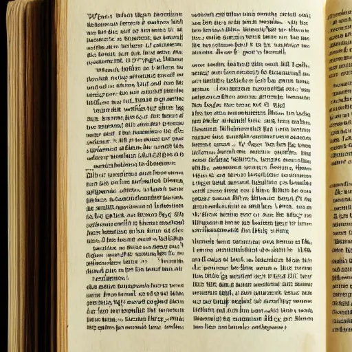 Image similar to epilogue of a book