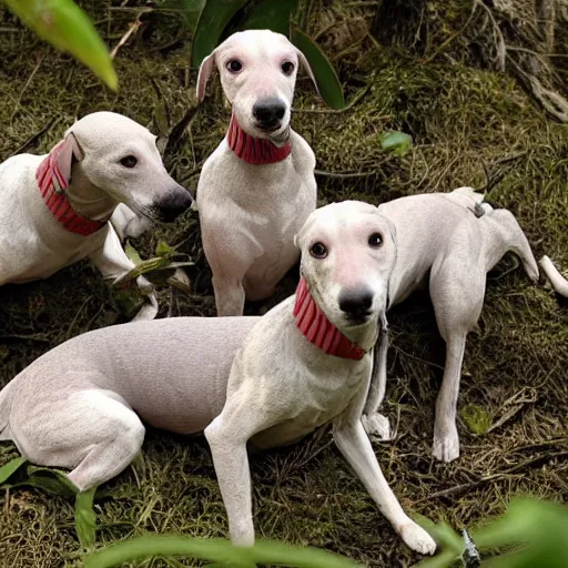 Image similar to Whippets canisters found among shamanic grave goods