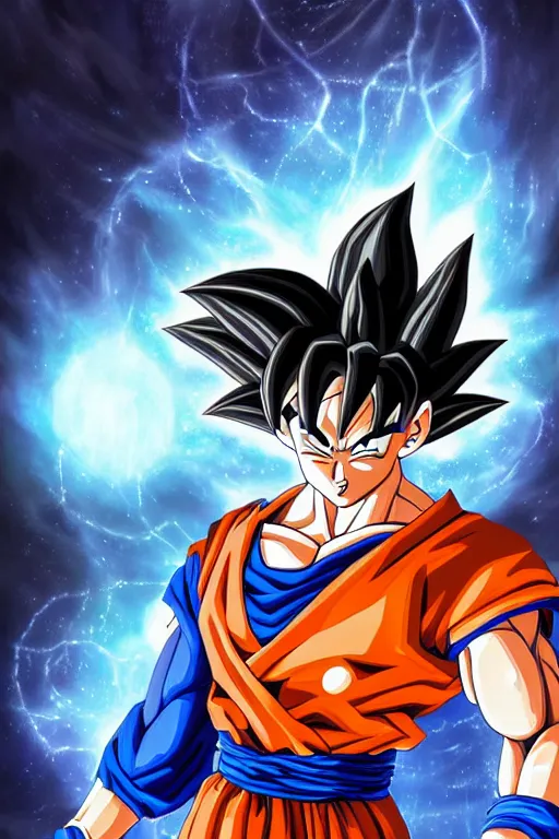 Drip goku universal blue  Dragon ball super manga, Goku, Dragon