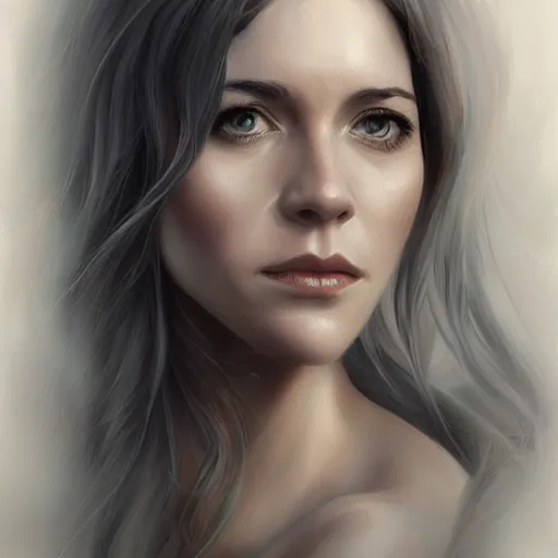 Prompt: Alison Hannigan , beautiful bone structure, intricate, elegant, highly detailed, digital painting, artstation, concept art, smooth, sharp focus, illustration, art by artgerm