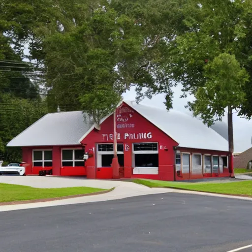 Prompt: Fallings Park Fire Station