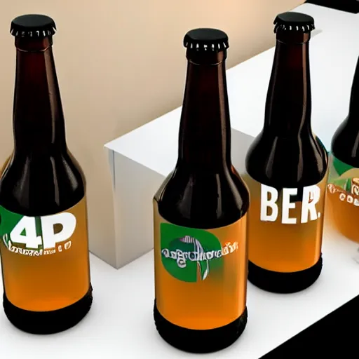 Image similar to google beer, 4 k, 3 d