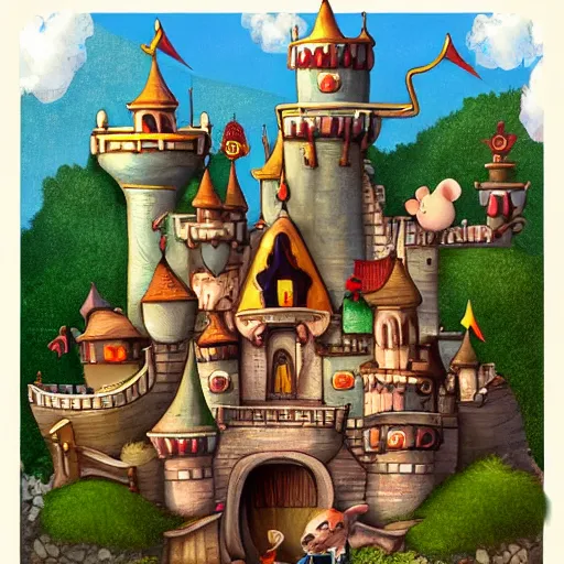 Image similar to a mouse kingdom,